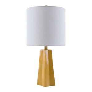  Modern European furniture - Faceted Ceramic Accent Table Lamp - www.oroa.com | Oroa.com