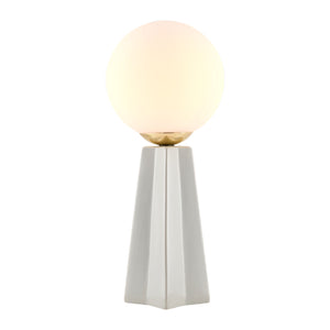   Modern European furniture - White Glass Globe Table Lamp - www.oroa.com | Oroa.com