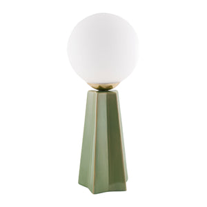   Modern European furniture - White Glass Globe Table Lamp - www.oroa.com | Oroa.com