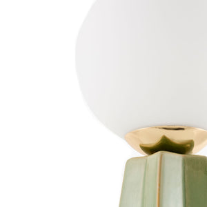   Modern European furniture - White Glass Globe Table Lamp - www.oroa.com | Oroa.com
