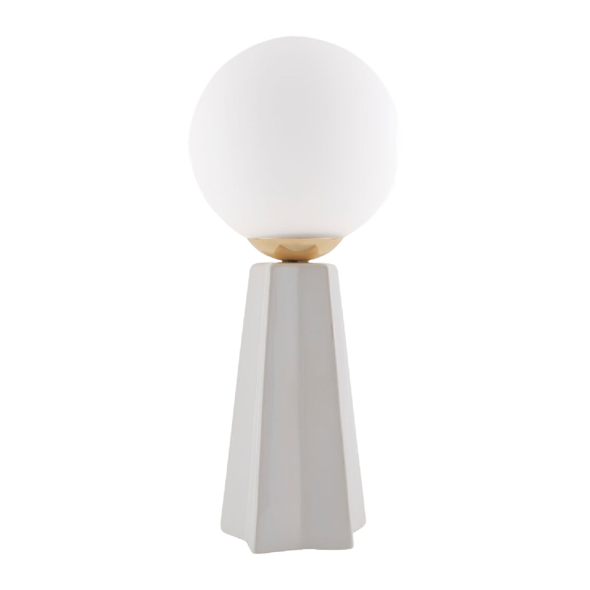   Modern European furniture - White Glass Globe Table Lamp - www.oroa.com | Oroa.com
