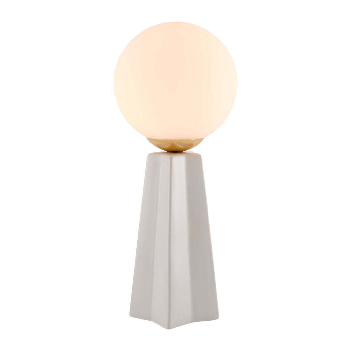   Modern European furniture - White Glass Globe Table Lamp - www.oroa.com | Oroa.com