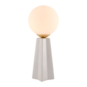   Modern European furniture - White Glass Globe Table Lamp - www.oroa.com | Oroa.com