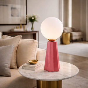   Modern European furniture - White Glass Globe Table Lamp - www.oroa.com | Oroa.com