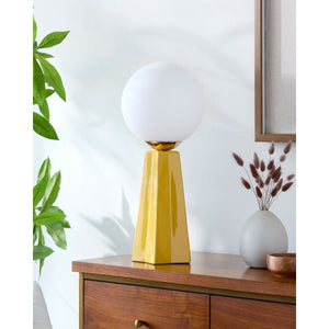   Modern European furniture - White Glass Globe Table Lamp - www.oroa.com | Oroa.com