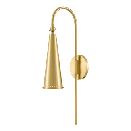   Modern European furniture - Gold Conical Wall Lamp - www.oroa.com | Oroa.com