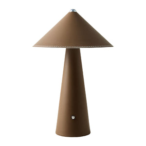   Modern European furniture - Brushed Leather Accent Table Lamp - www.oroa.com | Oroa.com