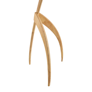   Modern European furniture - Rubberwood Tripod Accent Floor Lamp - www.oroa.com | Oroa.com