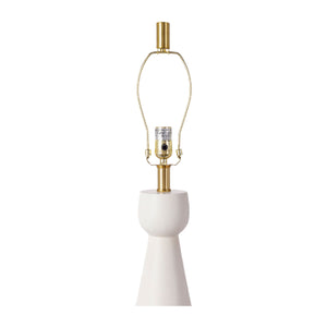   Modern European furniture - White Conical Base Table Lamp - www.oroa.com | Oroa.com