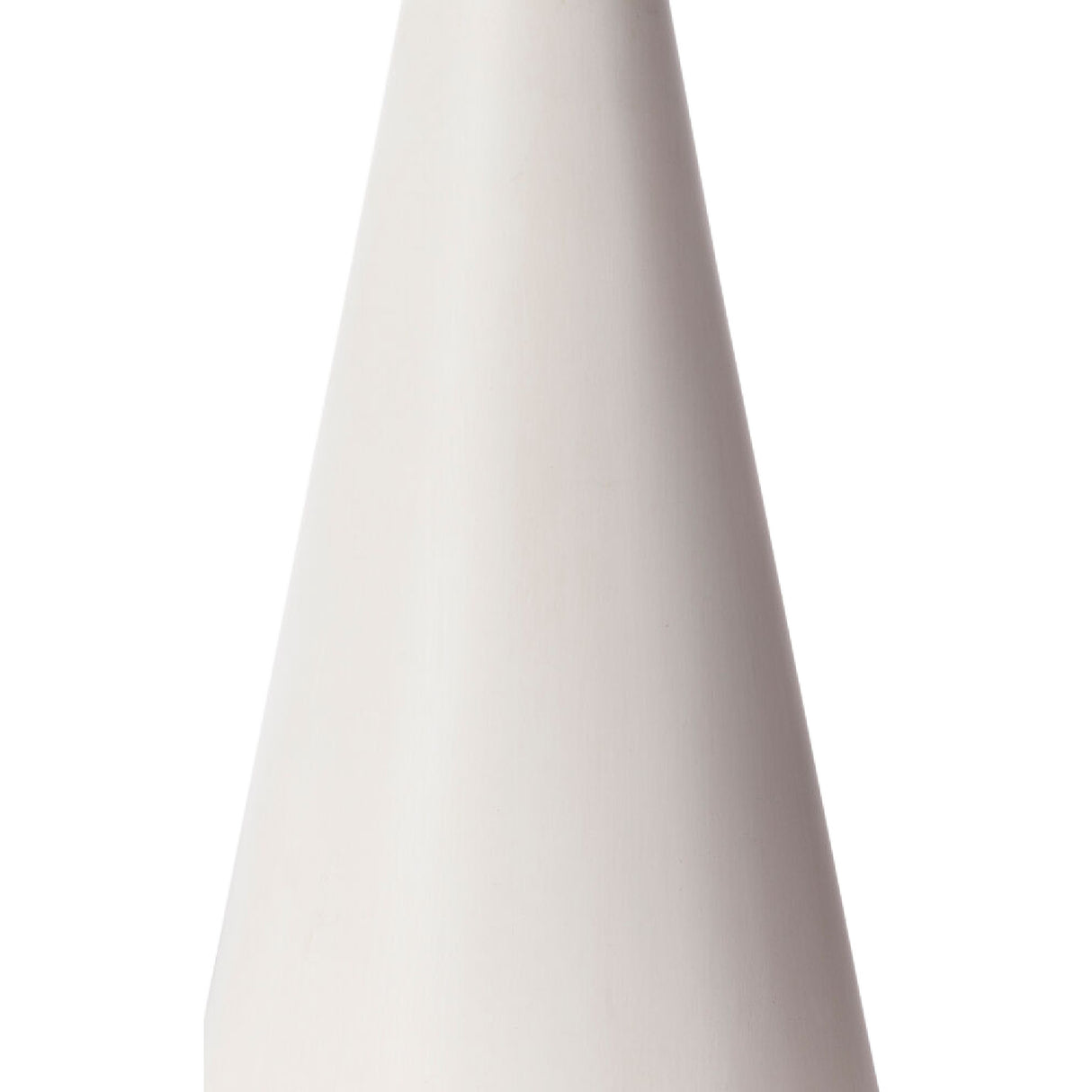   Modern European furniture - White Conical Base Table Lamp - www.oroa.com | Oroa.com