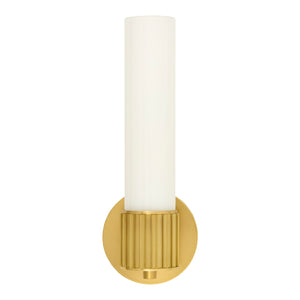   Modern European furniture - Cylindrical White Glass Wall Lamp S - www.oroa.com | Oroa.com