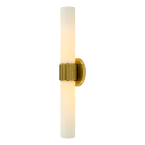   Modern European furniture - Cylindrical White Glass Wall Lamp L - www.oroa.com | Oroa.com