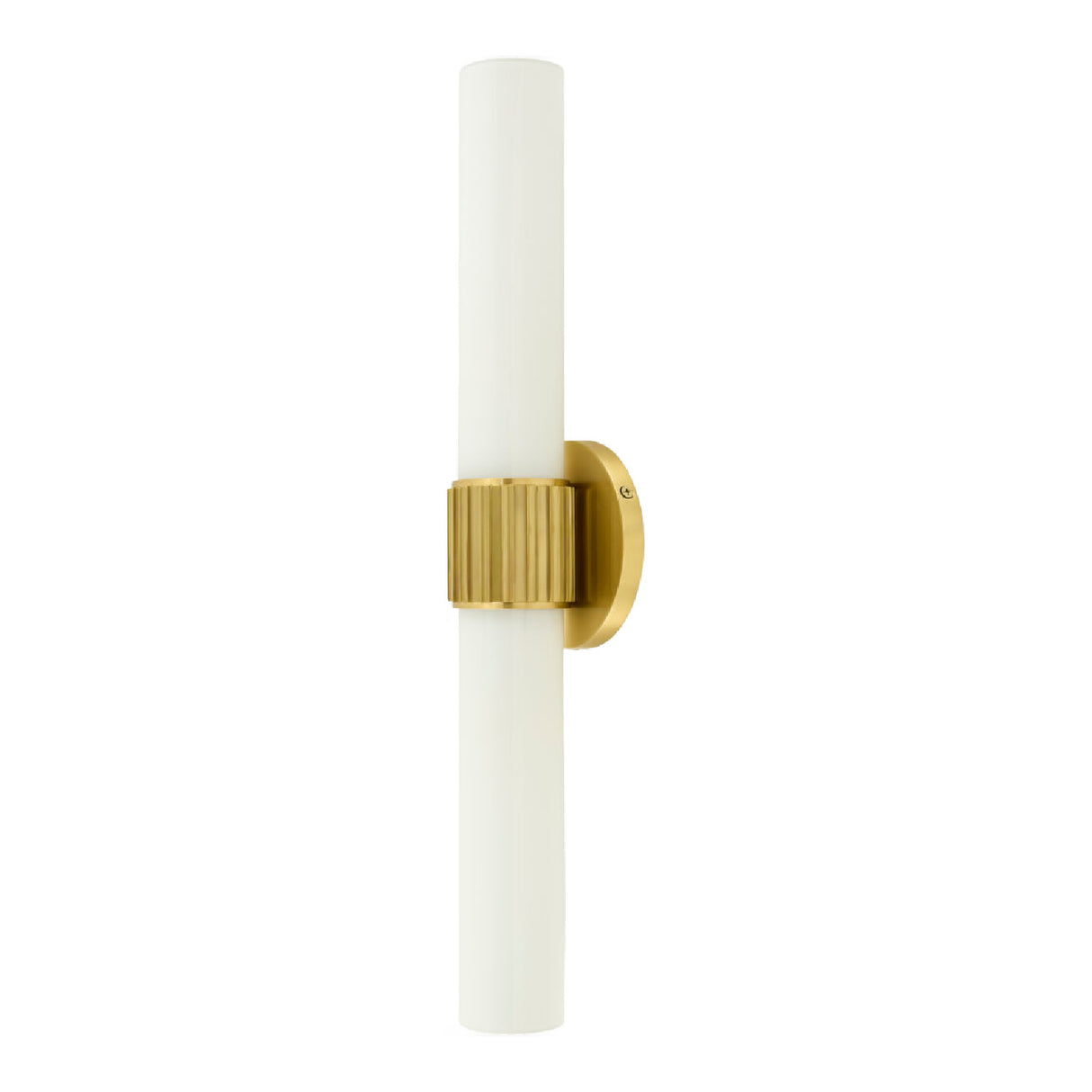   Modern European furniture - Cylindrical White Glass Wall Lamp L - www.oroa.com | Oroa.com