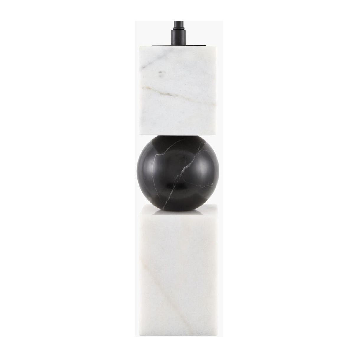   Modern European furniture - Two-Toned Geometrical Marble Table  Lamp - www.oroa.com | Oroa.com