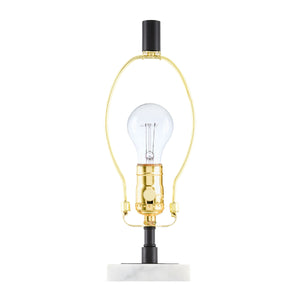   Modern European furniture - Two-Toned Geometrical Marble Table  Lamp - www.oroa.com | Oroa.com