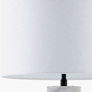   Modern European furniture - Two-Toned Geometrical Marble Table  Lamp - www.oroa.com | Oroa.com