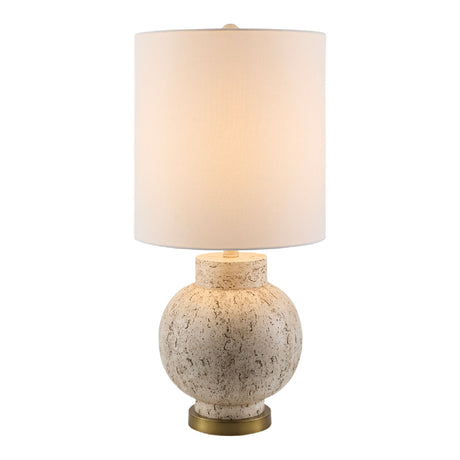   Modern European furniture - Cream Round Base Table Lamp - www.oroa.com | Oroa.com
