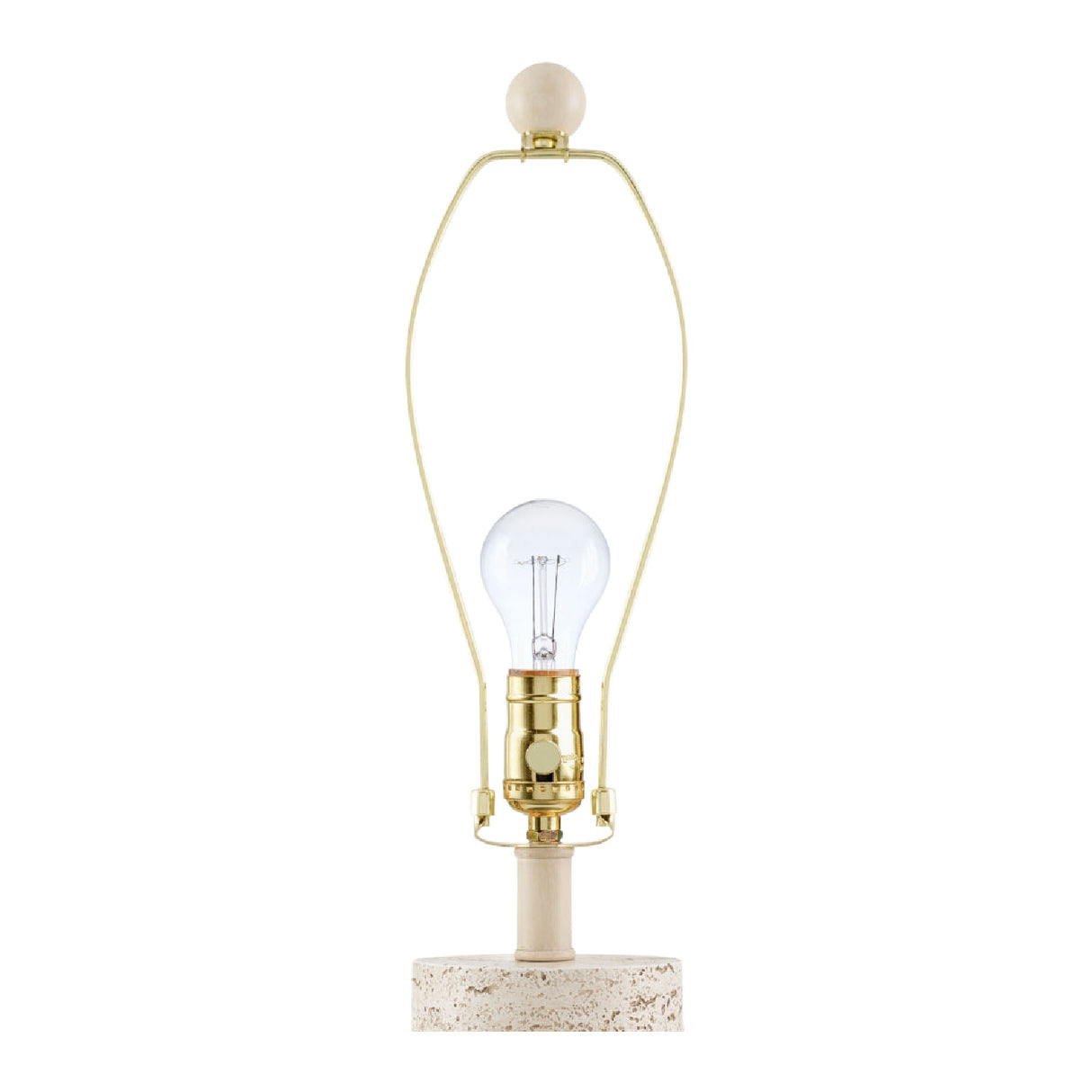   Modern European furniture - Cream Round Base Table Lamp - www.oroa.com | Oroa.com