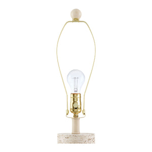   Modern European furniture - Cream Round Base Table Lamp - www.oroa.com | Oroa.com