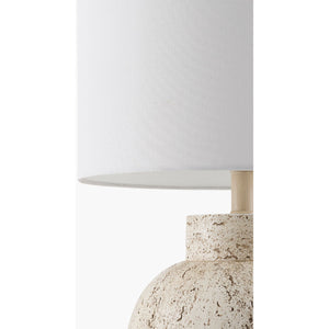   Modern European furniture - Cream Round Base Table Lamp - www.oroa.com | Oroa.com