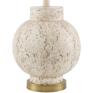   Modern European furniture - Cream Round Base Table Lamp - www.oroa.com | Oroa.com