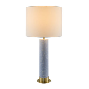   Modern European furniture - Speckled Blue Cement Table Lamp - www.oroa.com | Oroa.com