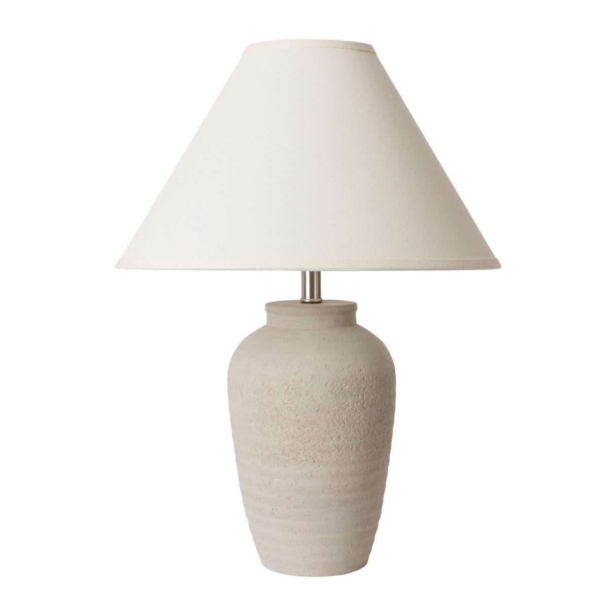   Modern European furniture - Gray Concrete Base Table Lamp - www.oroa.com | Oroa.com