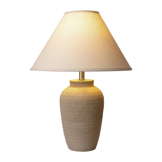 Modern European furniture - Gray Concrete Base Table Lamp - www.oroa.com
