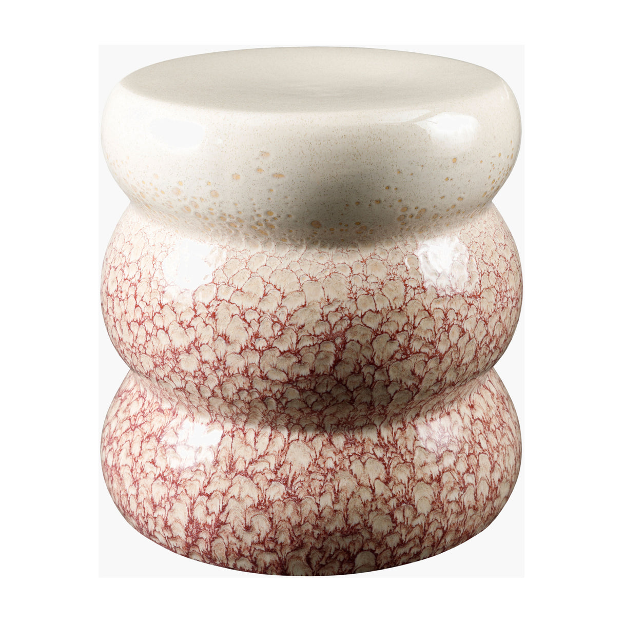   Modern European furniture - Crackle Glazed Ceramic Garden Stool - www.oroa.com | Oroa.com