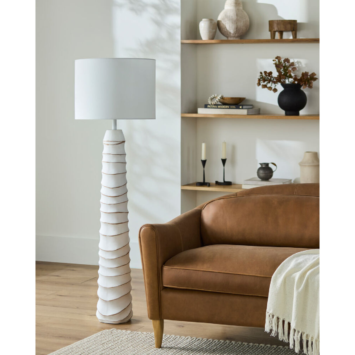   Modern European furniture - White Accent Floor Lamp - www.oroa.com | Oroa.com