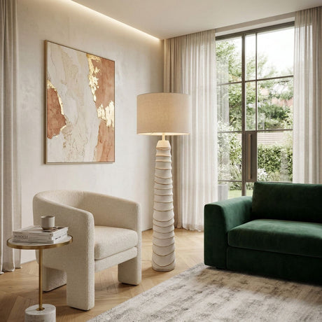   Modern European furniture - White Accent Floor Lamp - www.oroa.com | Oroa.com