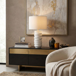   Modern European furniture - White Accent Table Lamp - www.oroa.com | Oroa.com