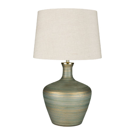   Modern European furniture - Antique Green Glass Table Lamp - www.oroa.com | Oroa.com