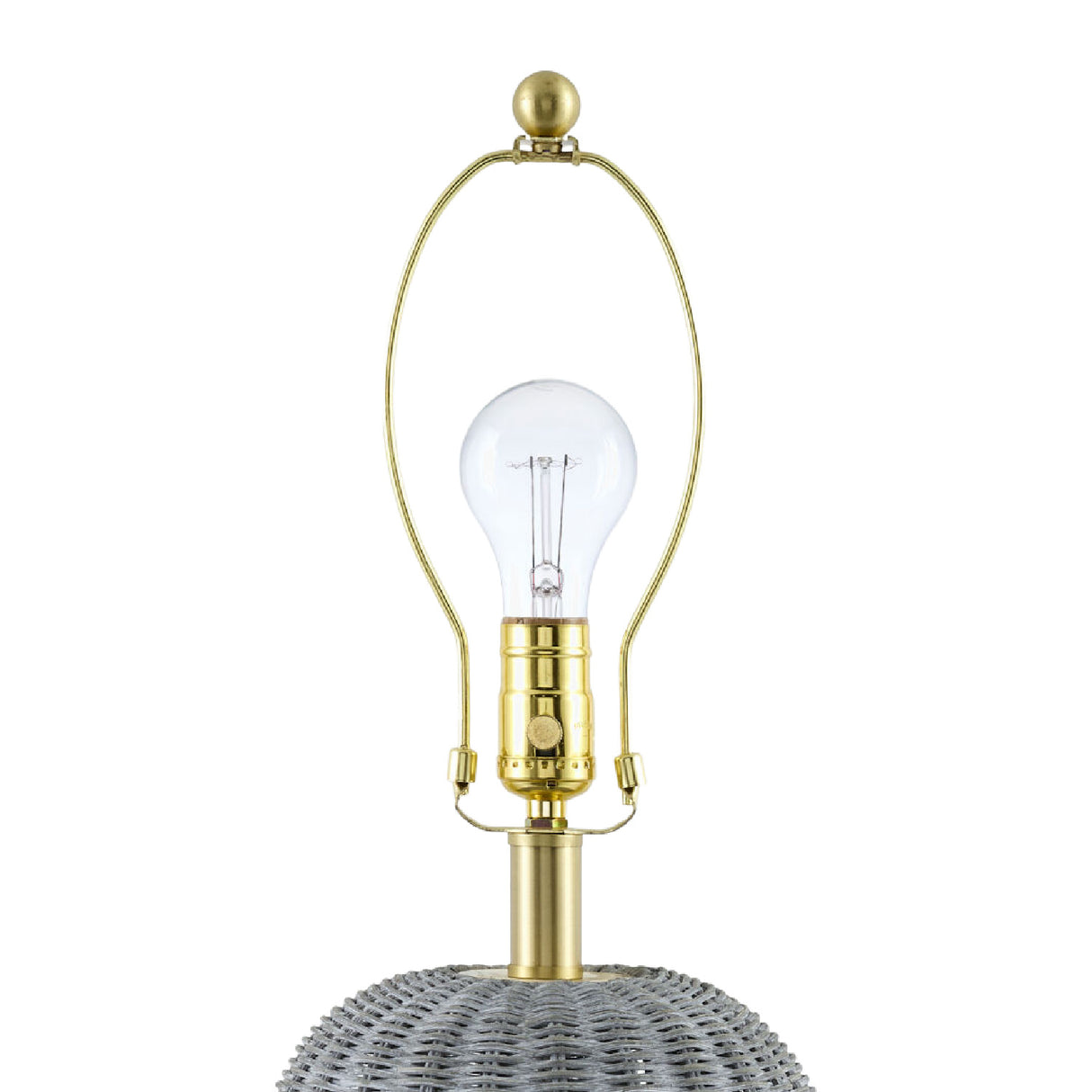   Modern European furniture - Hand-painted Rattan Linen Table Lamp - www.oroa.com | Oroa.com