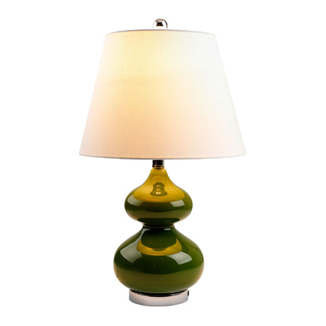   Modern European furniture - Green Glass Accent Table Lamp - www.oroa.com | Oroa.com