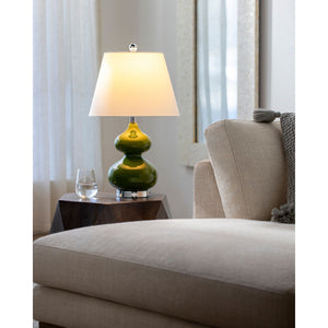   Modern European furniture - Green Glass Accent Table Lamp - www.oroa.com | Oroa.com