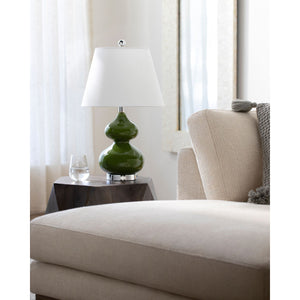   Modern European furniture - Green Glass Accent Table Lamp - www.oroa.com | Oroa.com