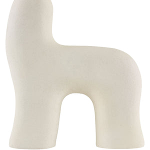   Modern European furniture - White Glass Sculptural Table Lamp - www.oroa.com | Oroa.com