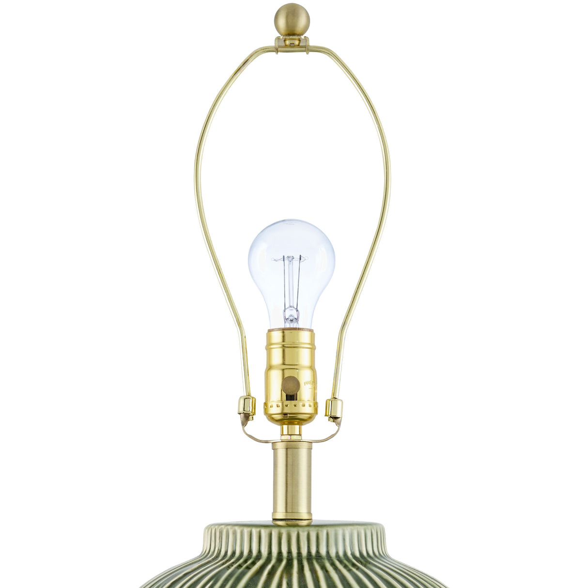   Modern European furniture - Striped Ceramic Accent Table Lamp - www.oroa.com | Oroa.com