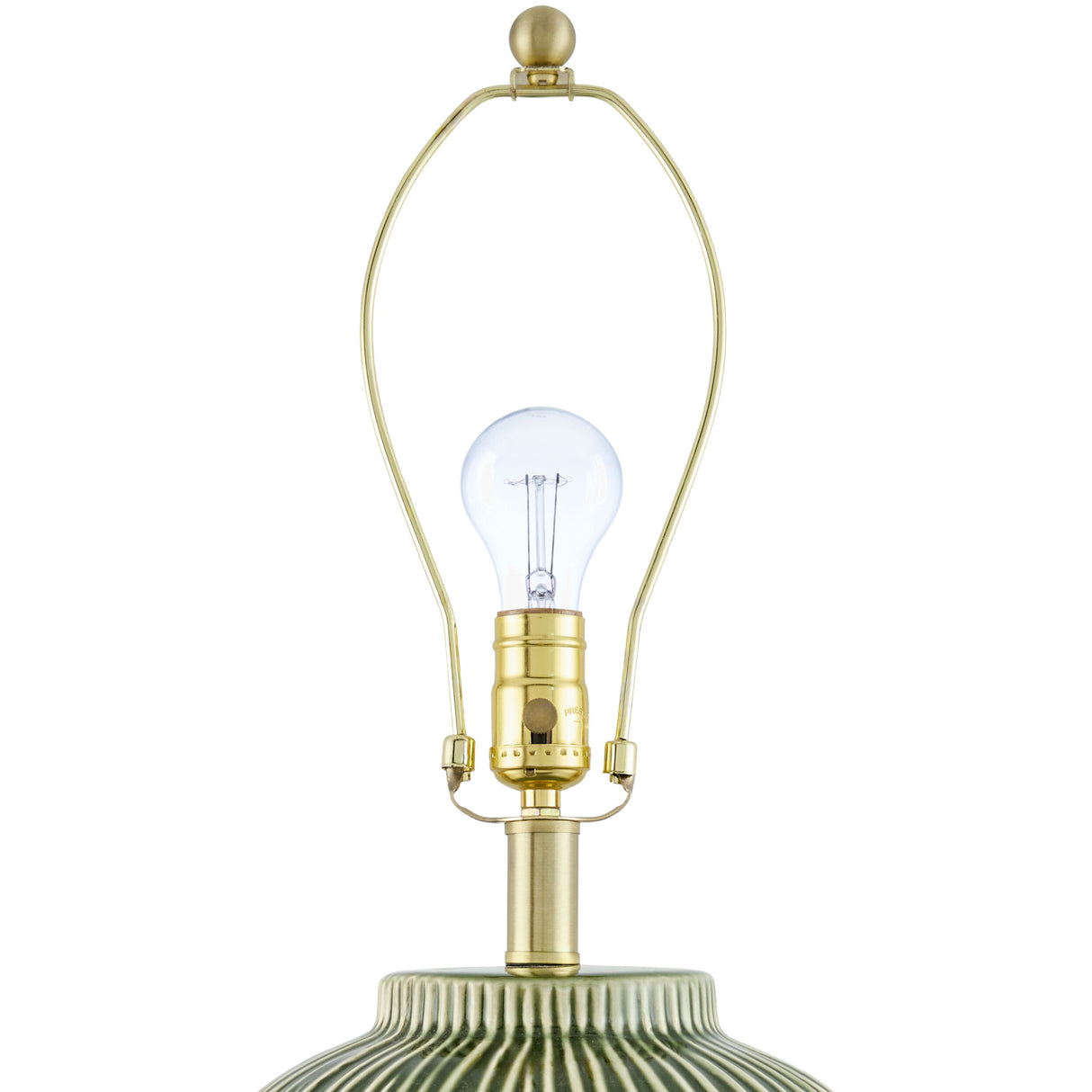  Modern European furniture - Striped Ceramic Accent Table Lamp - www.oroa.com | Oroa.com