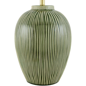   Modern European furniture - Striped Ceramic Accent Table Lamp - www.oroa.com | Oroa.com