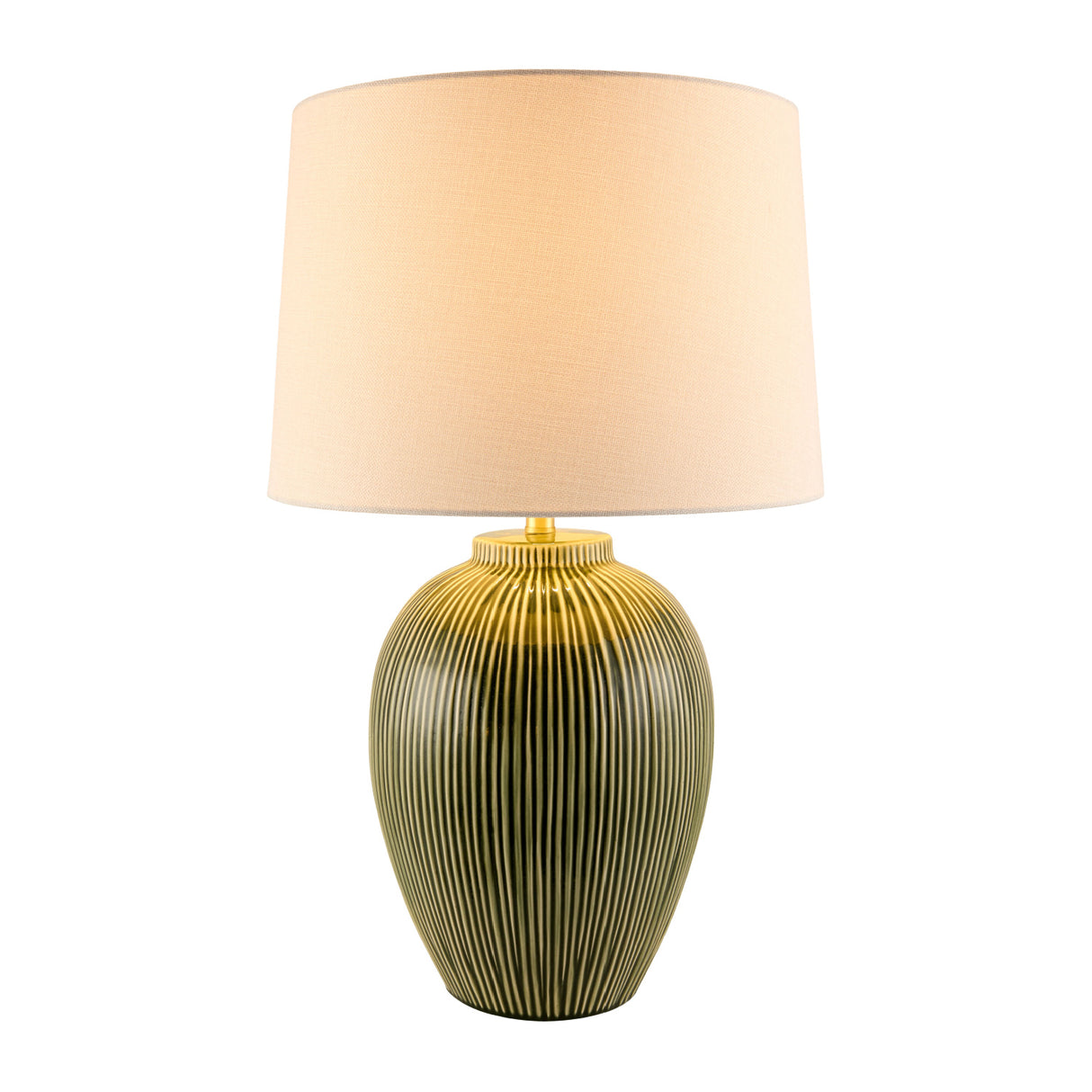   Modern European furniture - Striped Ceramic Accent Table Lamp - www.oroa.com | Oroa.com