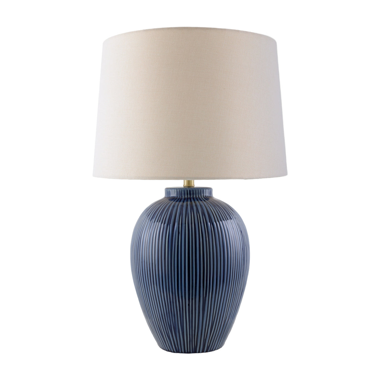   Modern European furniture - Striped Ceramic Accent Table Lamp - www.oroa.com | Oroa.com