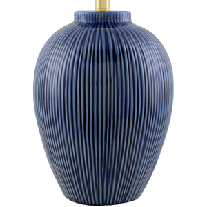   Modern European furniture - Striped Ceramic Accent Table Lamp - www.oroa.com | Oroa.com