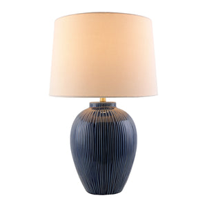   Modern European furniture - Striped Ceramic Accent Table Lamp - www.oroa.com | Oroa.com
