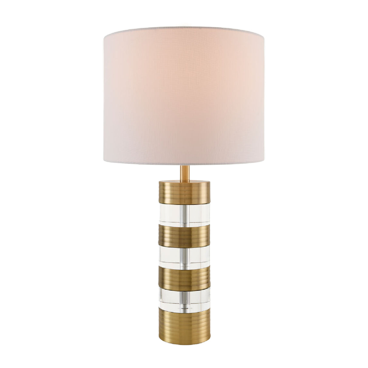  Modern European furniture - Translucent Crystal Accent Table Lamps (2) - www.oroa.com | Oroa.com
