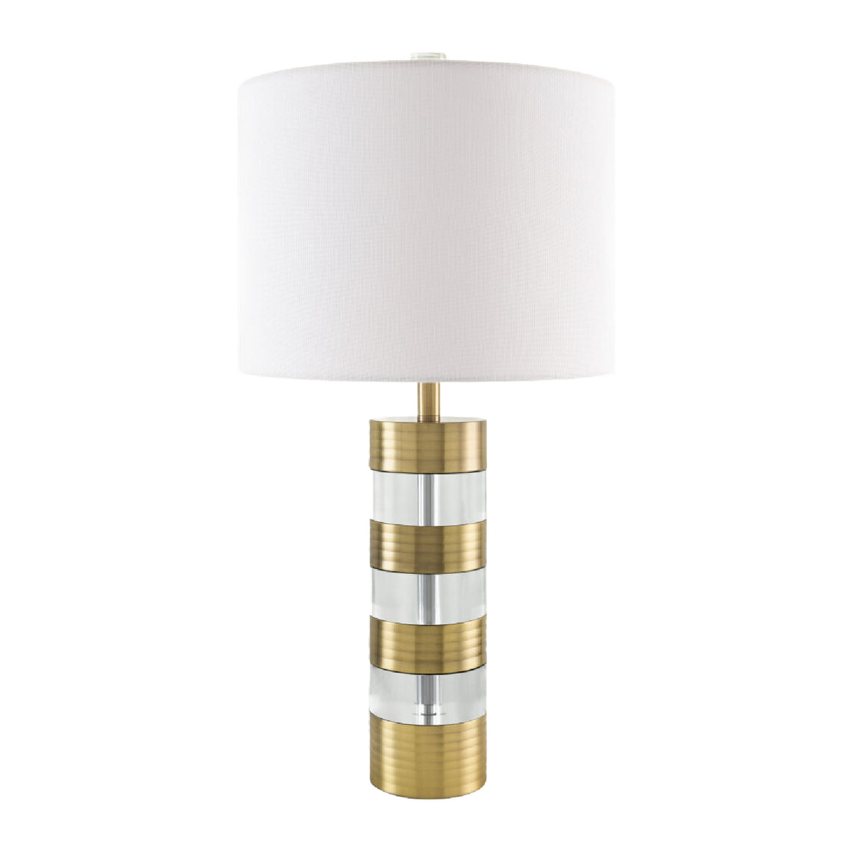   Modern European furniture - Translucent Crystal Accent Table Lamps (2) - www.oroa.com | Oroa.com