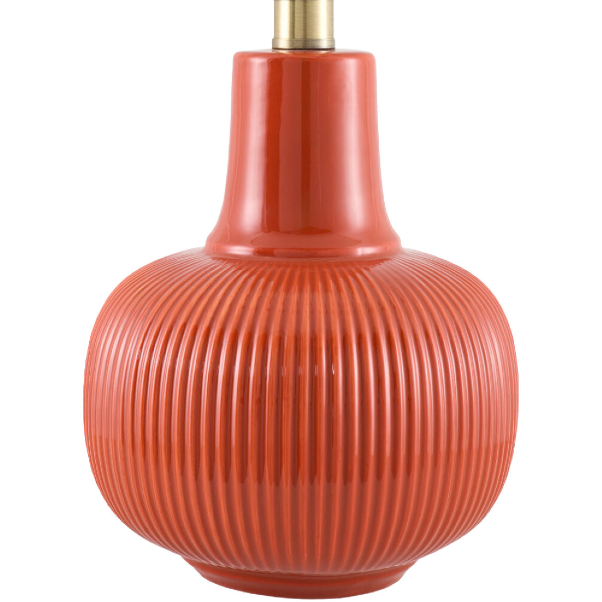   Modern European furniture - Reeded Ceramic Accent Table Lamp - www.oroa.com | Oroa.com