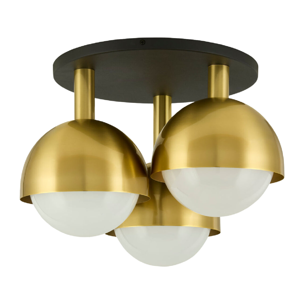   Modern European furniture - Gold Dome 3-Light Ceiling Lamp - www.oroa.com | Oroa.com