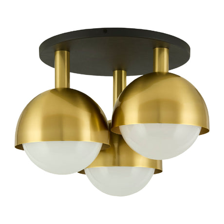   Modern European furniture - Gold Dome 3-Light Ceiling Lamp - www.oroa.com | Oroa.com